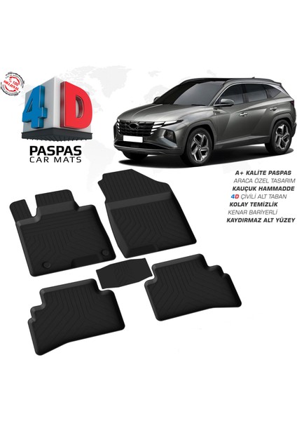 Hyundai Tucson 4 4d Havuzlu Paspas 2021-2024