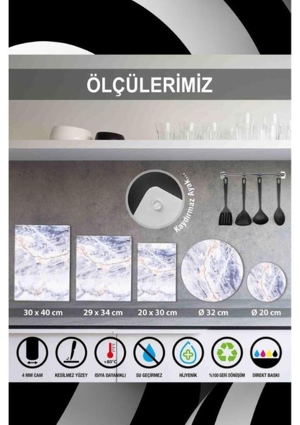 Çap 27 cm Sarı Papatya Desenli Cam Kesme Tablası fiyatları