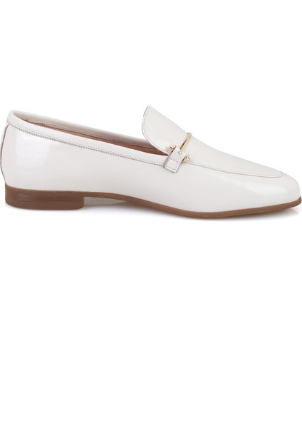 Kırık Beyaz (Ekru) Tokalı Loafer fiyatları