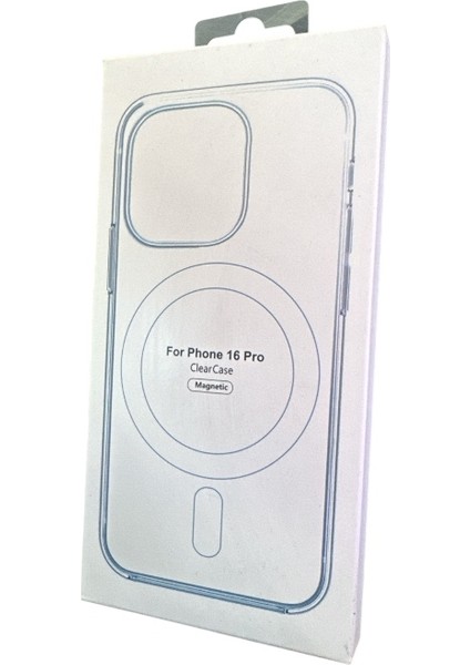 iphone 16 Pro Için Kılıf Kamera Korumalı Magsafe Wireless Şarj Özellikli Şeffaf Kılıf indirimleri