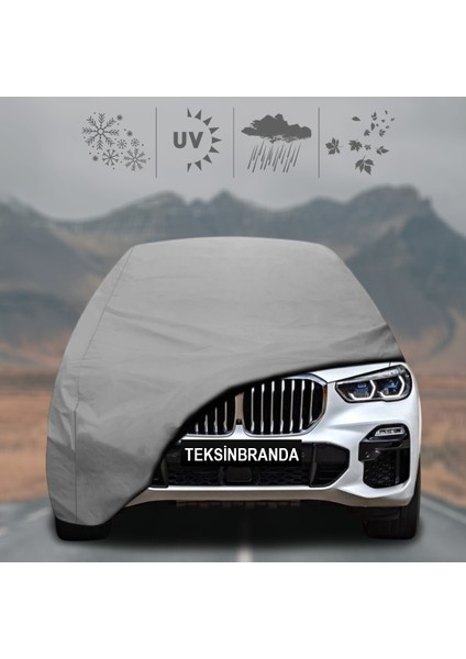 Bmw X5 (2018 - ) Oto Branda Su Geçirmez Miflonlu Araba Brandası Klipsli Araba Çadırı