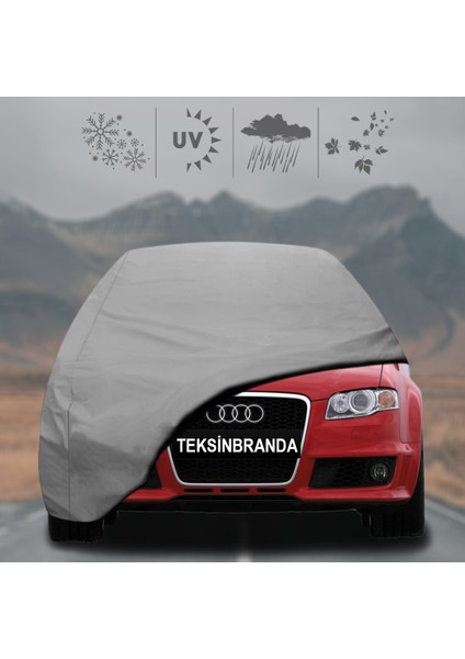 Audı A8 (2007 - 2010) Oto Branda Su Geçirmez Miflonlu Araba Brandası Klipsli Araba Çadırı
