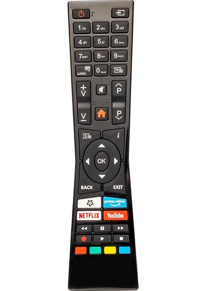 Vestel Rc A2 43100P - Jvc RM-C3337 Netflıx-Youtube-Prime Video Tuşlu Lcd-Led Tv Kumanda (RC0360/01) Yazısız