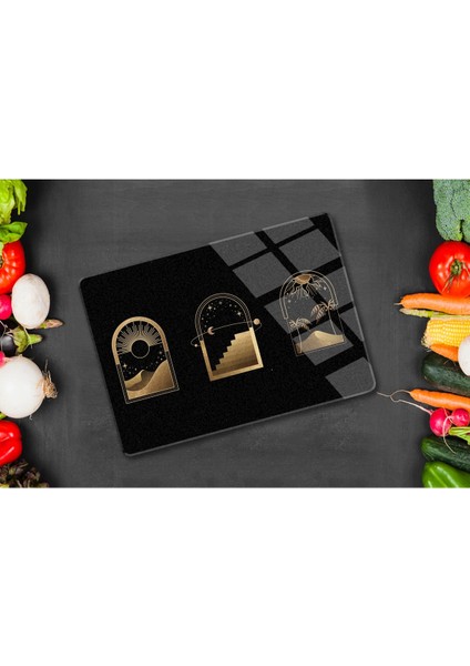 Cam Kesme Tahtası | Siyah Gece 25*35 Cam Kesme Tablası fırsatları