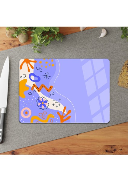 Cam Kesme Tahtası | Mor Görsel 25*35 Cam Kesme Tablası