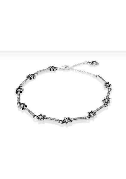 925 Gümüş Yıldız Gümüş Bileklik Gökyüzü Gökyüzündeki Yıldız Bileklik 925 Gümüş fiyatları