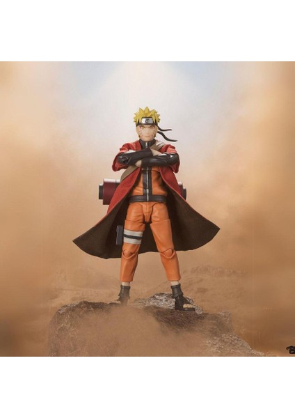 Bandaı S.h.figuarts Naruto Uzumaki Shf Anime (Sage Mode Savior Of Konoha) Action Figure Figür