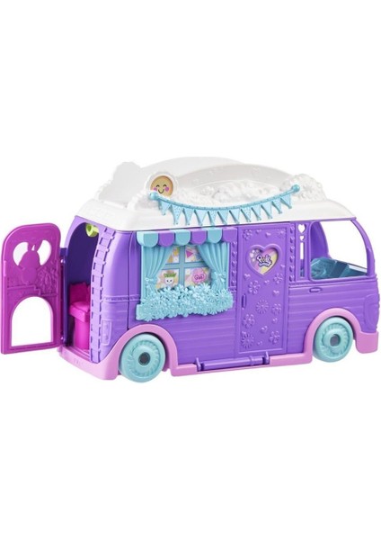 JCC32 Polly Pocket Eğlenceli Karavan Oyun Seti