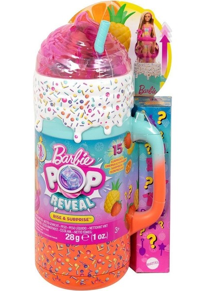 HRK57 Barbie Pop Reveal Sürprizli Bardak Oyun Seti