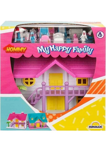 2080 Happy Family Villa Oyun Seti 18 Parça