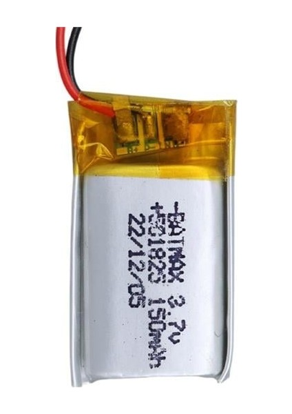 Powermaster 501825 3.7 Volt 150 Mah Lityum Polimer Pil