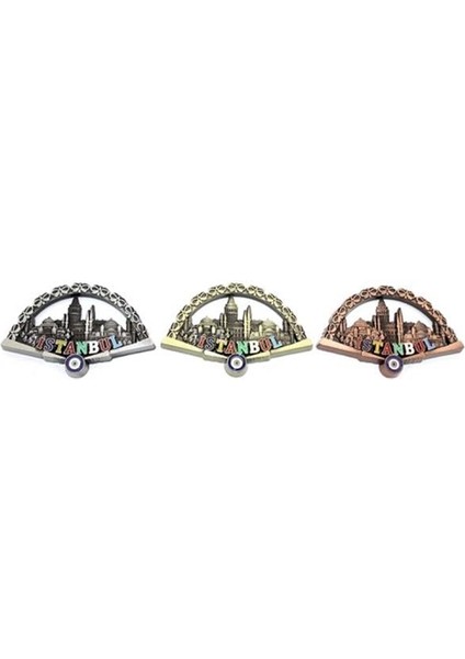 Istanbul Temalı Metal Magnet Model 2