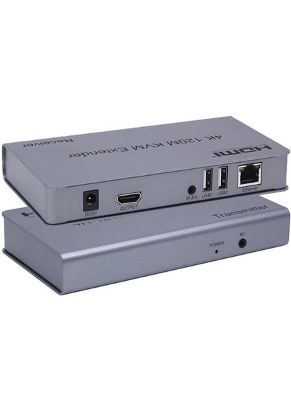 Fully H-608J Ultra Hd 4K 120 Mt. Kvm HDMI Extender (Uzatıcı)