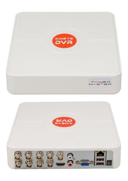 Powermaster Ahd-Analog-Tvı-Cvı 1080N 5mp Destekli 8 Kanal Dvr-Xvr Kayıt Cihazı