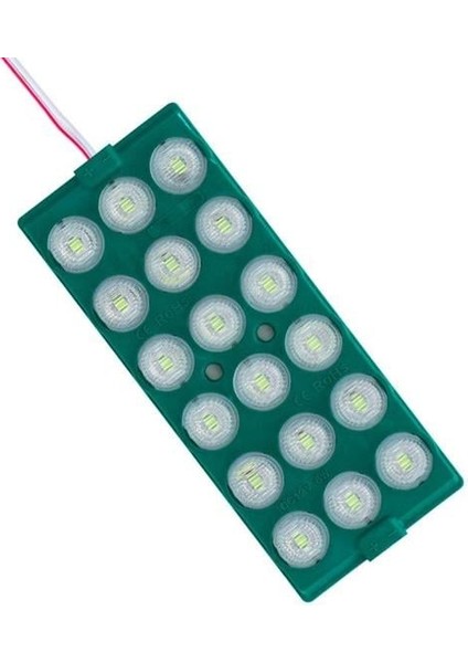 Powermaster 12 Volt 6 Watt Yeşil 18 Ledli 2'li Paket Yanıp Sönen Modül LED