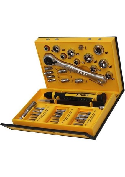 Powermaster 41 Uçlu Mekanik ve Elektronik Tamirci Tornavida Takımı