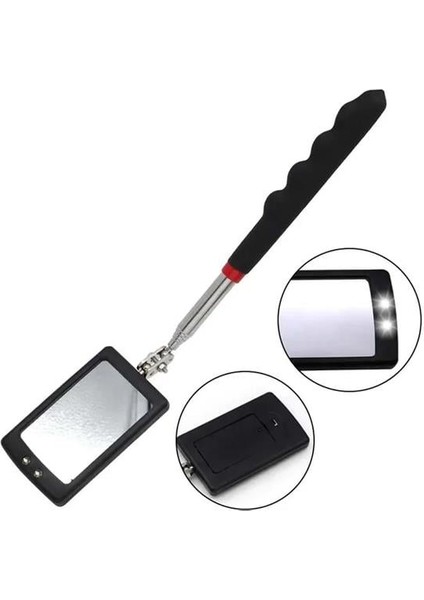 Powermaster PM-26176 Teleskopik Katlanır Ayna