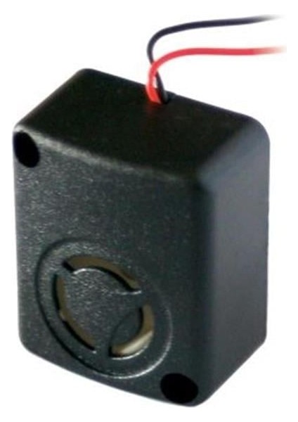 12 Volt Dc Devreli Kablolu Siren Ses Buzzer IC-221A