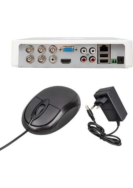 Powermaster PM-12180 4 Kanal 5mp Destekli 1080N H265 Xmeye Video Çıkışlı Dvr/xvr Kayıt Cihazı