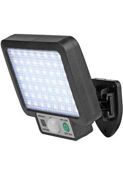Powermaster JX-F56 Solar Panelli Hareket Sensörlü Üç Modlu Duvar Lambası