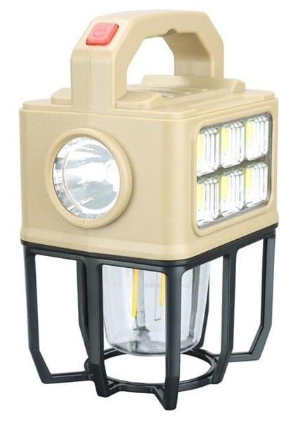 Powermaster PM-26460 3 Modlu Beyaz - Filament Solar Masa - Kamp Lambası - El Feneri