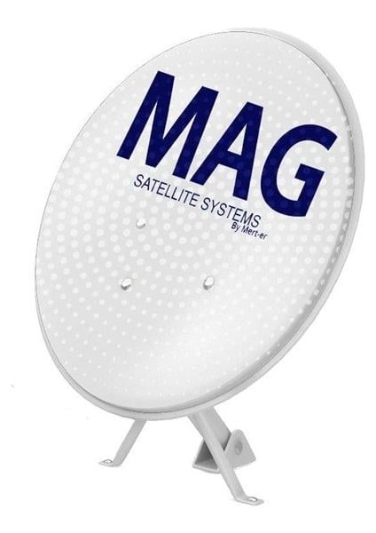 Mag 80 cm Delikli Ofset Çanak 10'lu Paket