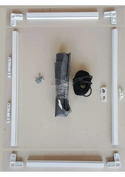 Pencere Menteşeli Sineklik Beyaz,(En:60 BOY:120) (En:60 Boy :125) ÜRETİM İÇİN ÖLÇÜ BİLDİRİN modelleri