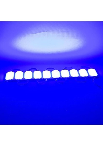 Powermaster 12 Volt 3 Watt Mavi 85 x 35 mm IP65 220 – 240 Lümen 140 Derece Cob Modül LED