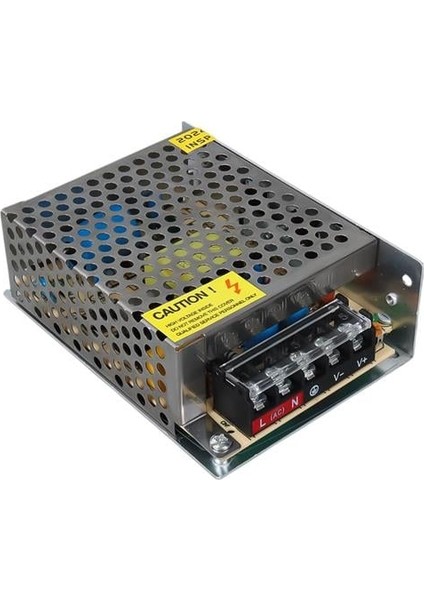 Powermaster PM-14066 12 Volt - 5 Amper Metal Kasa Adaptör