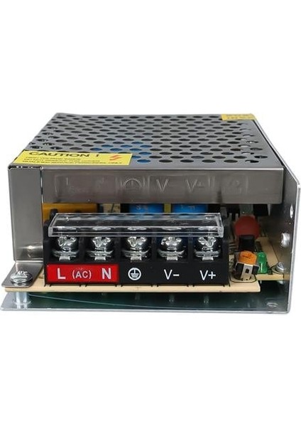 Powermaster PM-14066 12 Volt - 5 Amper Metal Kasa Adaptör