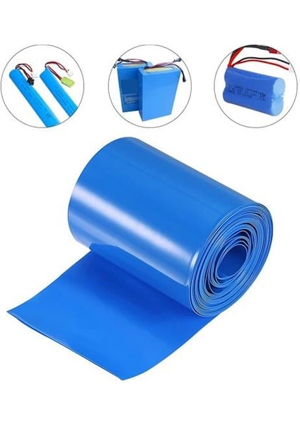 Powermaster 18650 1 Metre 40MM Pvc Shrink Isı Ile Daralan Pil Yalıtım Klıfı