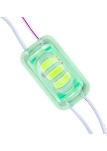 Powermaster 12 Volt 1.5 Watt Yeşil 2835 85 x 73 mm IP65 240 – 260 Lümen 180 Derece Modül LED