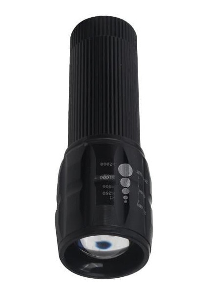 Powermaster MX-7303 Mercekli Zoomlu Fener