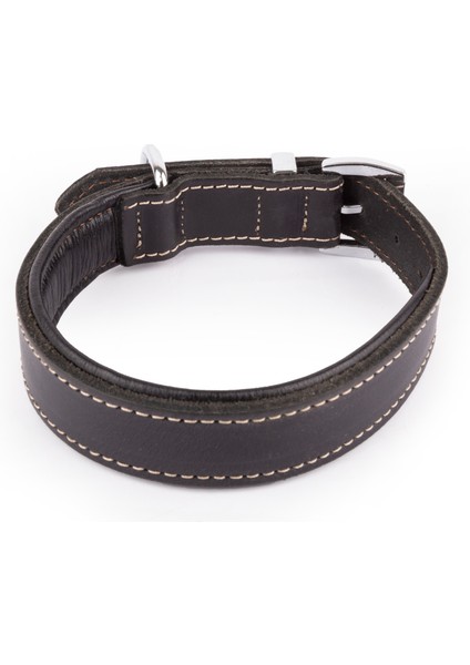 Canini Collar Hakiki Klasik Deri Köpek Tasması, Yumuşak Deri Iç Kısım, Ultra Dayanıklı ve Konforlu Deri Tasma - Renk ve Boy Seçenekleri, Siyah, XXS fiyatları