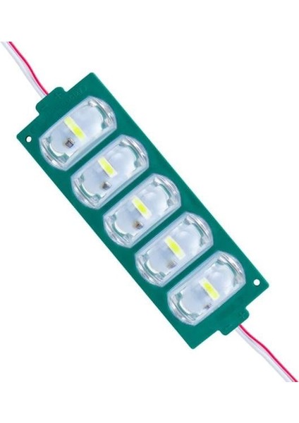 Powermaster 12 Volt 4 Watt Yeşil 3030 10 x 53.8 mm IP65 260 – 280 Lümen 180 Derece Modül LED