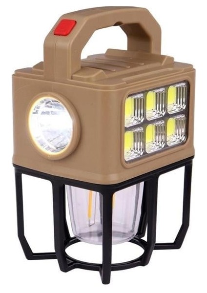 Powermaster PM-26459 3 Modlu Beyaz - Filament Solar Masa - Kamp Lambası - El Feneri