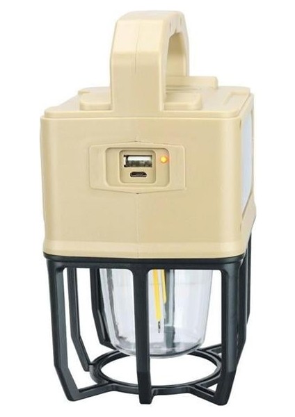 Powermaster PM-26459 3 Modlu Beyaz - Filament Solar Masa - Kamp Lambası - El Feneri