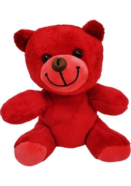Kırmızı Peluş Oyuncak Ayıcık