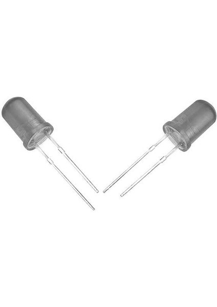 Halmet Mantar LED 5mm Beyaz (10'lu Paket)