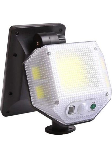Powermaster PM-14917 Sensörlü Kumandalı 3 Kademeli Solarlı Bahçe Aydınlatma Lambası