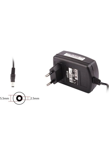 21V 500MA (0.5A) 10.5W 5.5x2.5 mm Adaptör - Şarj Aleti