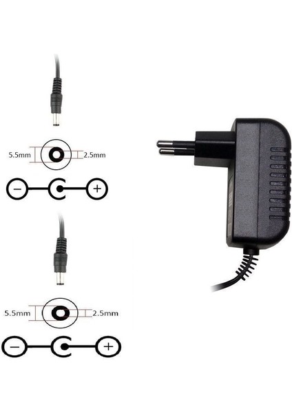 Kenwood Süpürge 24V-30V 170MA-500MA (0.17A-0.5A) Ac Adaptör - Şarj Cihazı