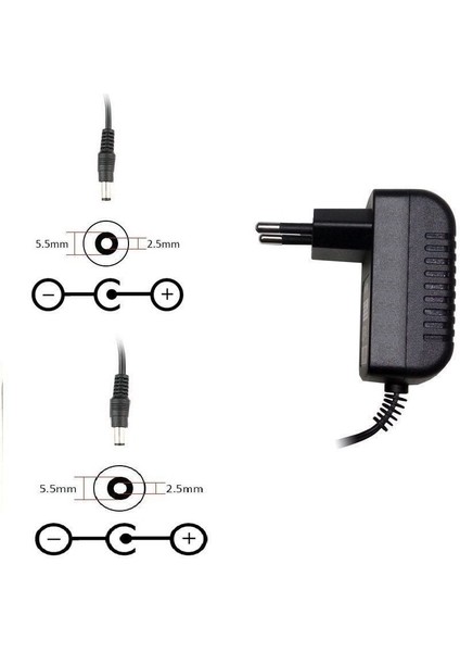 15V 2A 30W 5.5x2.5 mm Adaptör