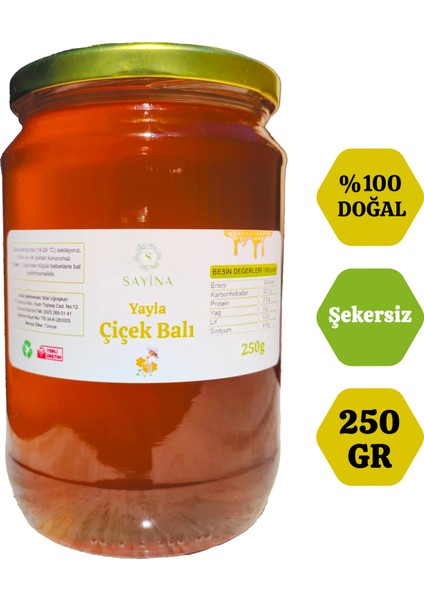 Ovit Yayla Süzme Çiçek Balı Şekersiz