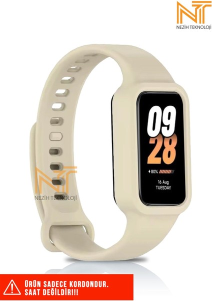 Xiaomi Smart Band 9 Active / Redmi Smart Band 3 Uyumlu Silikon Kordon