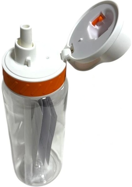 Vagonlıfe VGN047 Matara 800ML Pipetli Matara - Turuncu fiyatları