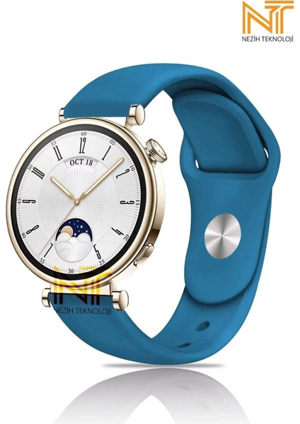 Huawei Watch Gt 2 42MM /gt 3 42MM / Gt 3 Elegant 42MM Liquid Silikon Kordon 20MM