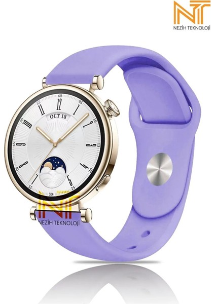 Huawei Watch Gt 2 42MM /gt 3 42MM / Gt 3 Elegant 42MM Liquid Silikon Kordon 20MM