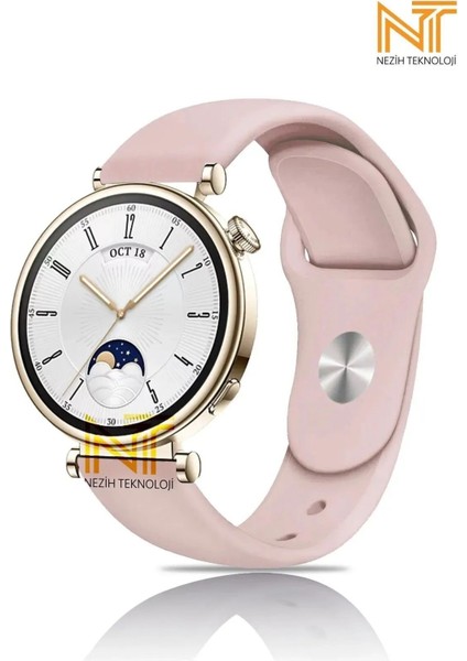 Huawei Watch Gt 2 42MM /gt 3 42MM / Gt 3 Elegant 42MM Liquid Silikon Kordon 20MM