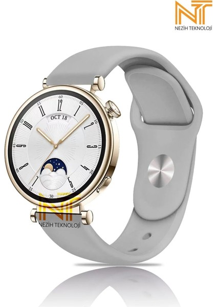 Huawei Watch Gt 2 42MM /gt 3 42MM / Gt 3 Elegant 42MM Liquid Silikon Kordon 20MM